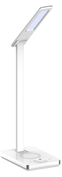 Lampka Biurkowa V-TAC 12,5W 3w1 Indukcja Zmiana Barwy Biała VT-7505 2700K-6400K 640lm