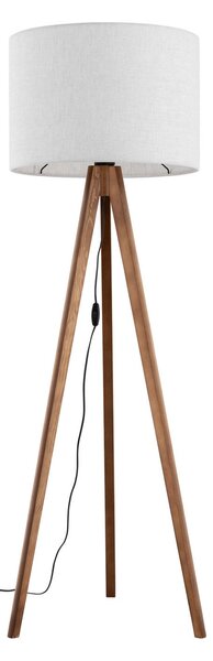 Lampa Podłogowa TK Lighting, Grand, drewniany, salon, drewno, nowoczesny