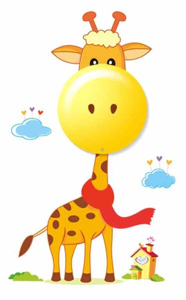 Lampka Dziecięca Giraffe 0,6W Led Milagro