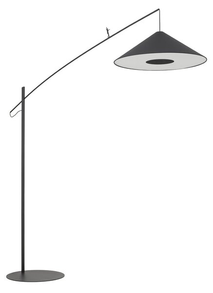 Lampa Podłogowa Nowodvorski Lighting, Poise, czarny, salon, metal, nowoczesny