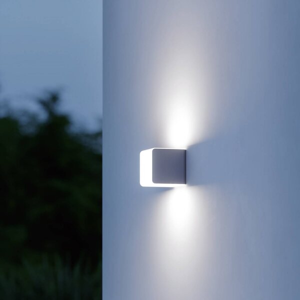 STEINEL L 830 C kinkiet zewnętrzny LED, antracytowy 830, możliwość ściemniania, aluminiowy / szary / cynkowy, tworzywo sztuczne, nowoczesny
