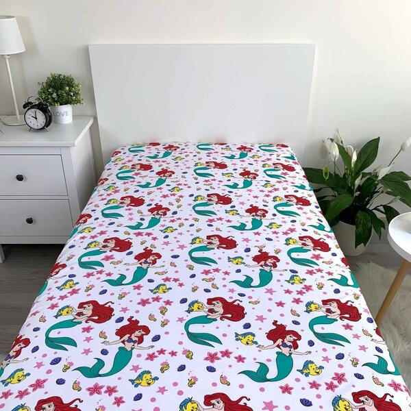 Bawełniane prześcieradło dziecięce z gumką 90x200 cm Ariela "Friends" – Jerry Fabrics