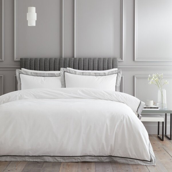Biała bawełniana pościel dwuosobowa 200x200 cm Mayfair – Bianca