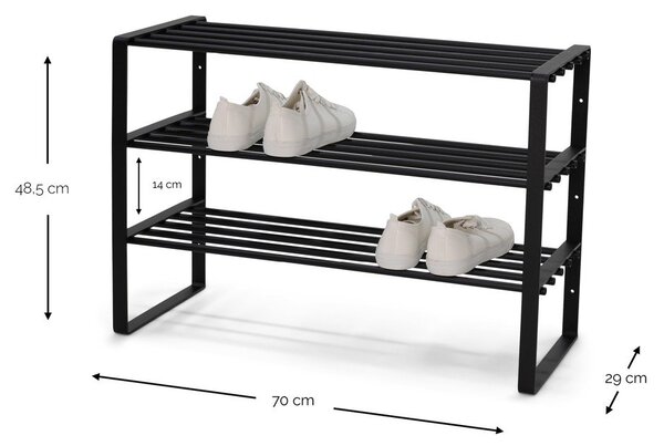 Biała metalowa szafka na buty 70x49x29 cm Rex – Spinder Design