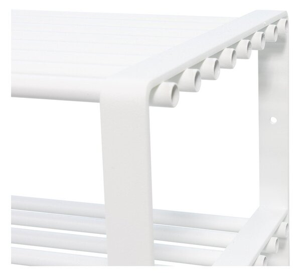 Biała metalowa szafka na buty 70x49x29 cm Rex – Spinder Design