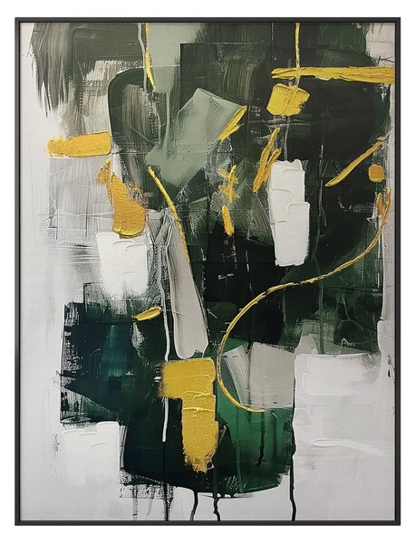 Obraz z ręcznie malowanymi elementami 70x100 cm For – Styler