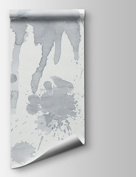 Fototapeta Grupa plam na białej powierzchni, Fototapety akwarelowa na ścianie, Popularne Fototapety, w01285v2 - Tapeko.pl