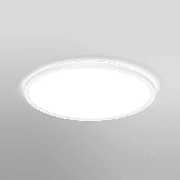 LEDVANCE Lampa sufitowa LED Orbis Ultra, możliwość ściemniania, biały / opal, salon / jadalnia, tworzywo sztuczne