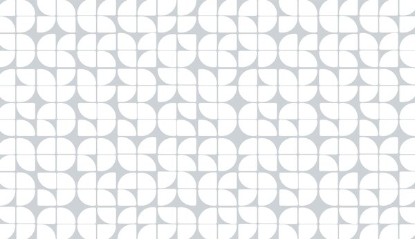 Fototapeta Wzór białych i szarych okręgów, Fototapety Abstrakcja, Popularne Fototapety, w07907 - Tapeko.pl