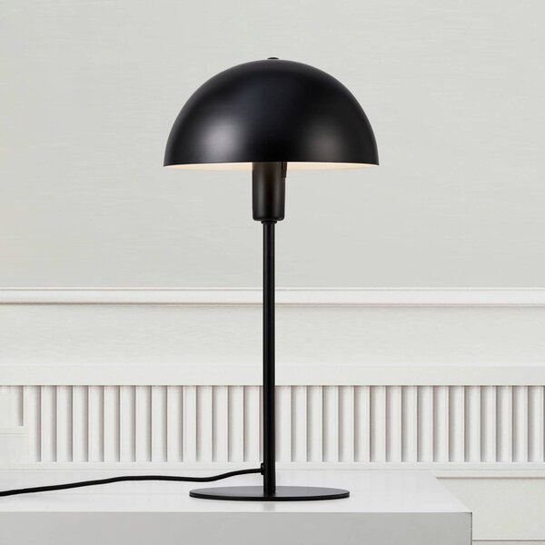 Nordlux Lampa stołowa Ellen 20, czarny, salon / jadalnia, metal, skandynawski