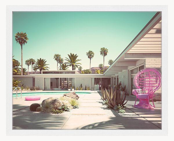 Oprawiony druk cyfrowy Pink Vacation