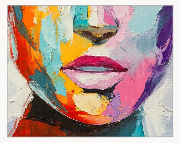 Oprawiony druk cyfrowy Colorful Emotions