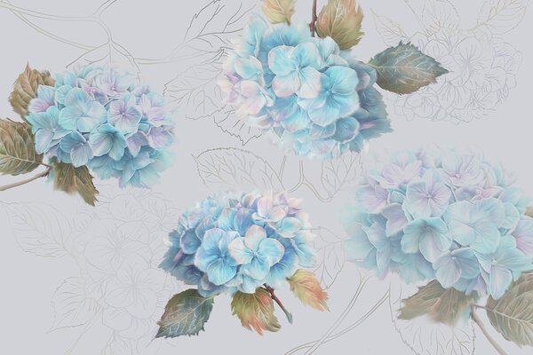 Fototapeta Zbliżenie na kwiaty, Fototapety Natura, Popularne Fototapety, w07942v4 - Tapeko.pl