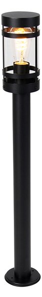 Inteligentna lampa zewnętrzna czarna 80 cm IP44 z Wifi ST64 - Gleam