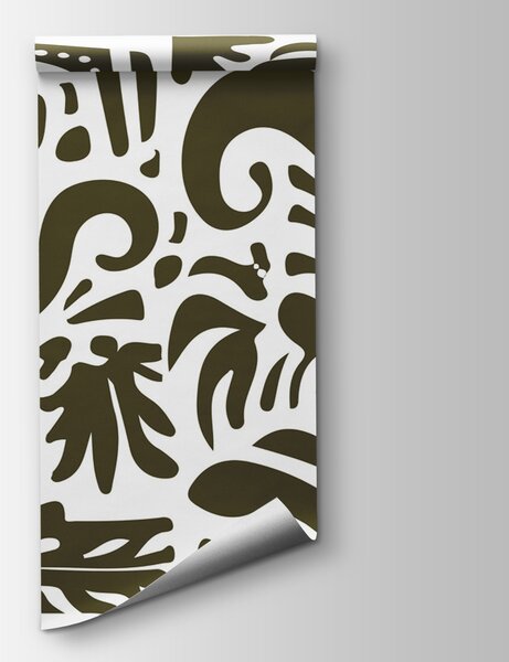Fototapeta Wzór liści i gałęzi, Fototapety design, Popularne Fototapety, w08139v1 - Tapeko.pl