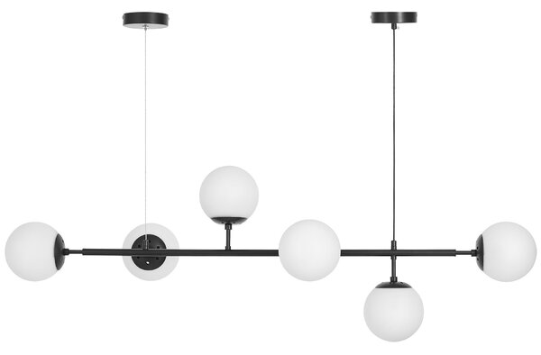 NOWOCZESNA LAMPA WISZĄCA CZARNO-BIAŁA CEREDO W6