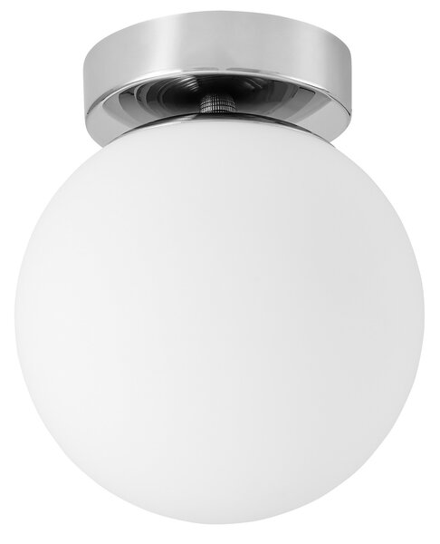 NOWOCZESNA LAMPA SUFITOWA CHROMOWANA FREDICA