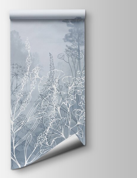 Fototapeta Rysowanie roślin i drzew, Fototapety Natura, Popularne Fototapety, w08144v1 - Tapeko.pl