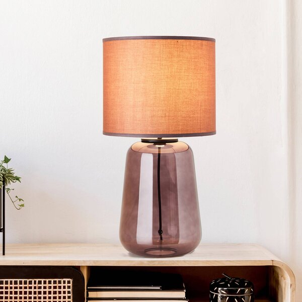 Brilliant Lampa stołowa Hydra 56,5cm mauve/fioletowa