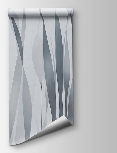 Fototapeta Szara i biała roślina, Fototapety 3d liście, Popularne Fototapety, w01018v2 - Tapeko.pl