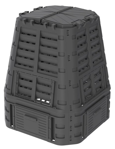 Kompostownik PATROL Multi KOMPOST740CZAPL225 740L Czarny
