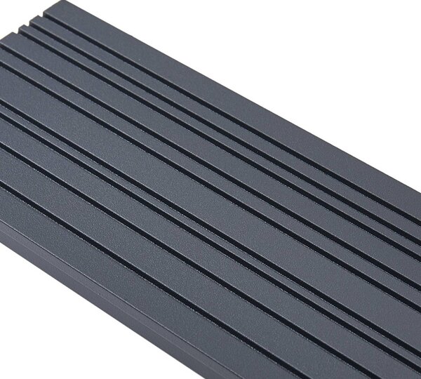 Kinkiet zewnętrzny LED Melira Lucande, czarny, aluminium, nowoczesny
