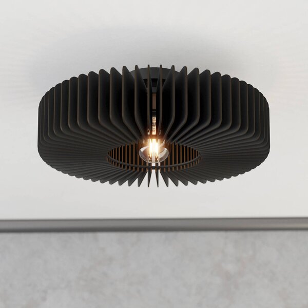 EGLO Lampa sufitowa Palombaia, możliwość ściemniania, czarny, metal