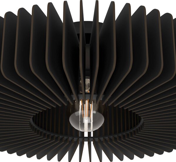 EGLO Lampa sufitowa Palombaia, możliwość ściemniania, czarny, metal