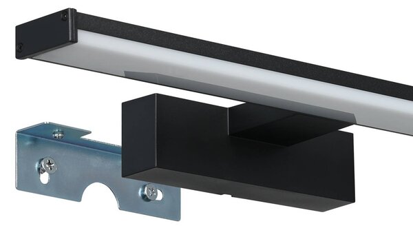 EGLO Kinkiet Pandella 1, czarny, łazienka, aluminium, nowoczesny