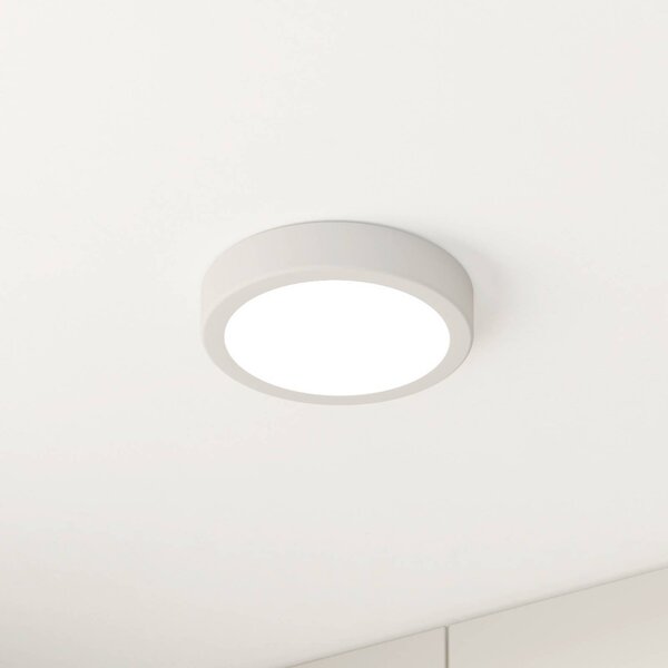 EGLO Lampa sufitowa Fueva 5, biały / opal, łazienka, metal