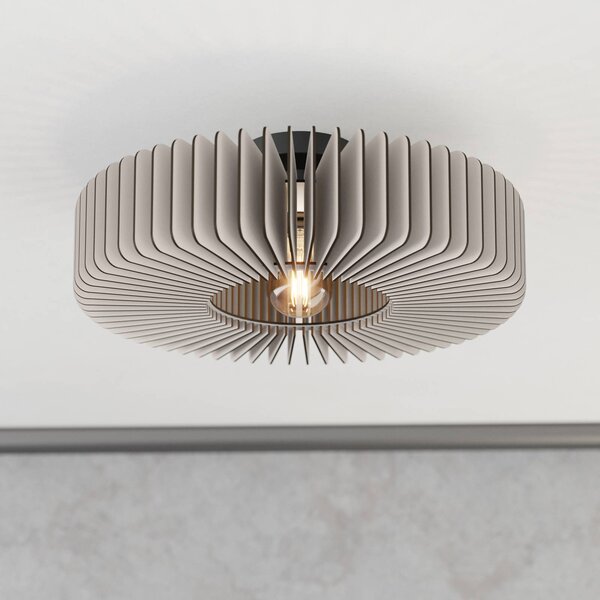 EGLO Lampa sufitowa Palombaia, możliwość ściemniania, biały / opal, metal