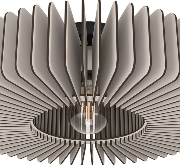EGLO Lampa sufitowa Palombaia, możliwość ściemniania, biały / opal, metal