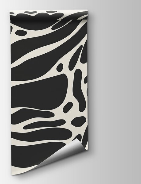 Fototapeta Czarno-biały wzór, Fototapety design, Popularne Fototapety, w01623 - Tapeko.pl