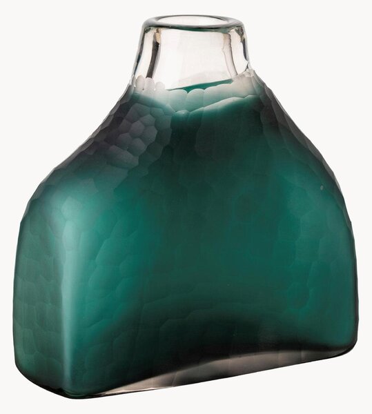 Wazon ze szkła Emerald, W 32 cm