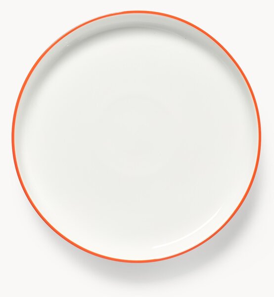 Komplet talerzy dużych z porcelany Facile, 2 elem