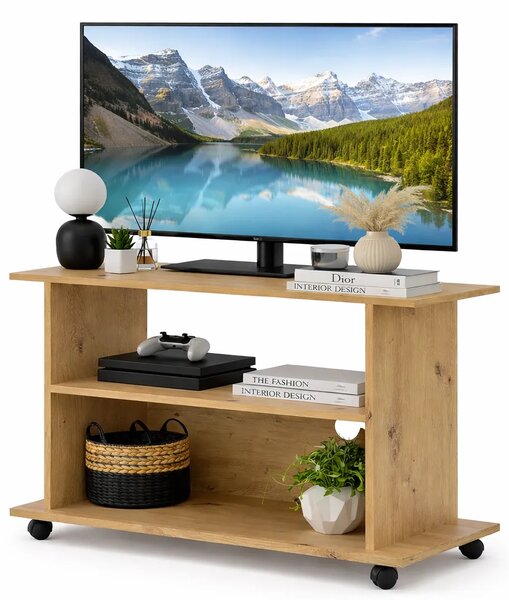 Mobilna Szafka Pod Tv Dąb Artisan C2-E87