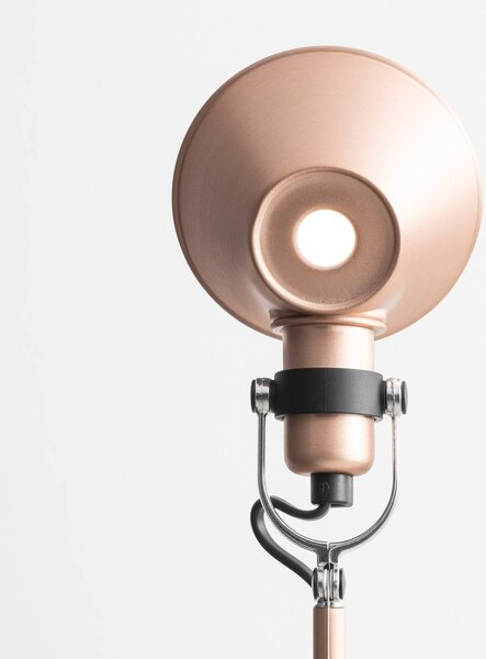 Artemide Lampa stołowa Tolomeo Micro, miedziany, salon / jadalnia, aluminium, design