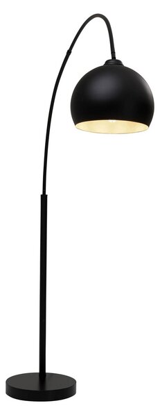 KARE Lounge Small Deal Eco lampa łukowa, czarna, czarny, salon / jadalnia, metal, design