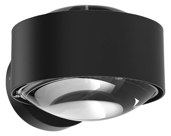 Top Light Kinkiet LED PUK Maxx Wall, możliwość ściemniania, czarny, salon / jadalnia, metal, design