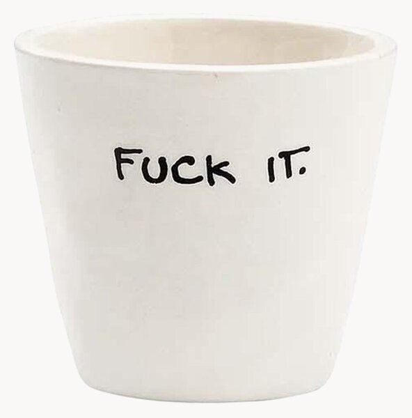 Filiżanka do espresso z ceramiki Fuck It