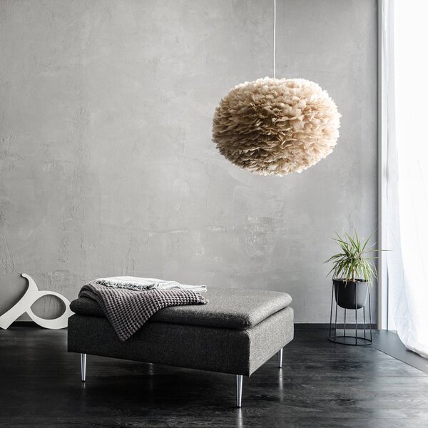 UMAGE Lampa wisząca designerska Eos, możliwość ściemniania, brązowy / rdzawy, salon / jadalnia, design