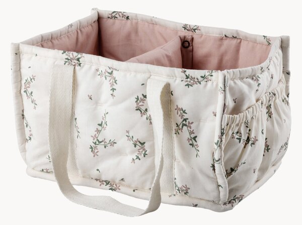 Ręcznie wykonany kosz do przechowywania z bawełny organicznej Diaper Caddy