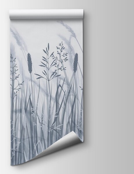 Fototapeta Pole trawy z przelatującymi ptakami, Fototapety Natura, Popularne Fototapety, w02119v1 - Tapeko.pl