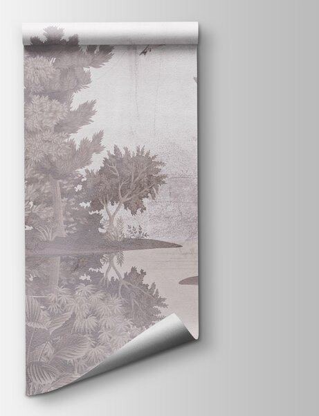 Fototapeta Ptaki latające nad drzewami, Fototapety Natura, Popularne Fototapety, w08426 - Tapeko.pl