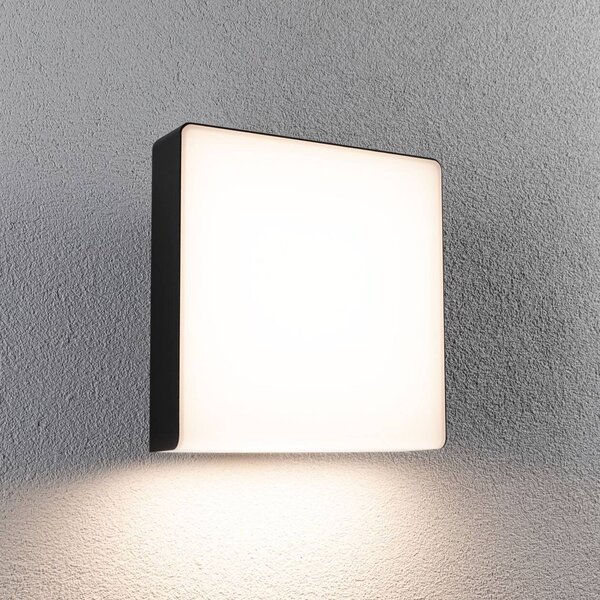 Paulmann Lampa zewnętrzna z czujnikiem ruchu Azalena, czarny, aluminium