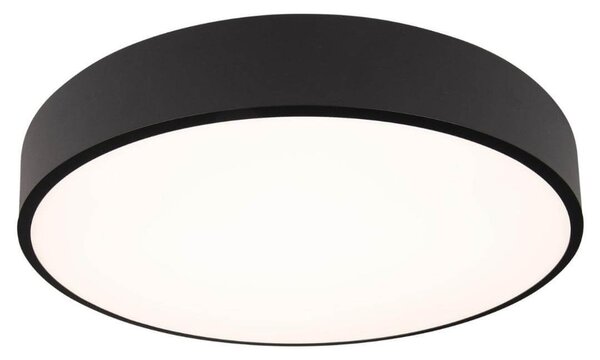 Uniwersalny plafon Roundy LED z czarnym wykończeniem