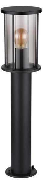 Globo Słupek oświetleniowy Gracey, wysokość 60 cm, czarna, stal nierdzewna, IP54 Gracey, czarny, stal szlachetna, nowoczesny