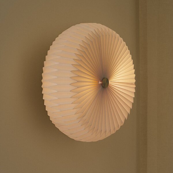 Nordlux Lampa sufitowa Belloy 40, możliwość ściemniania, biały / opal, sypialnia, papier / lunolit / lunopal