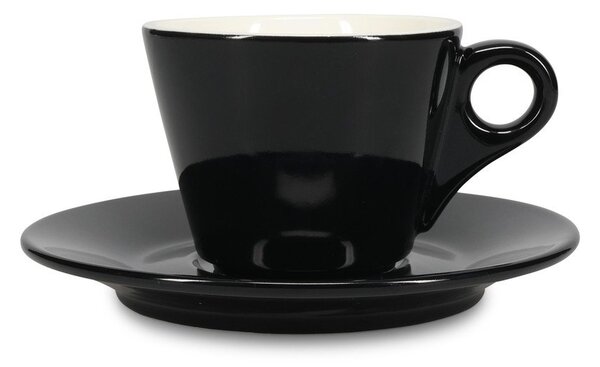 Czarny porcelanowy spodek ø 15,5 cm Barista – BonBistro