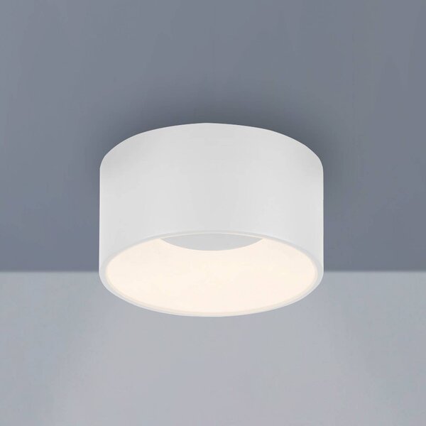 JUST LIGHT. GmbH Lampa sufitowa LED Tanika, możliwość ściemniania, biały / opal, salon / jadalnia, ceramika, nowoczesny
